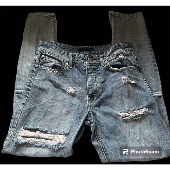 Forever 21 Skinny Distressed Jeans Men's Size 30 Waist - Picture 1 of 6